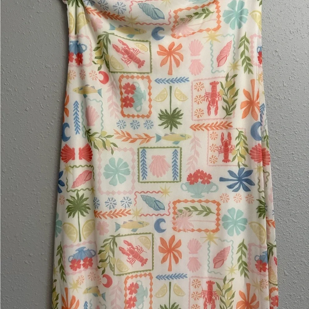 Colorful Patterned Skirt - Picture 2 of 3